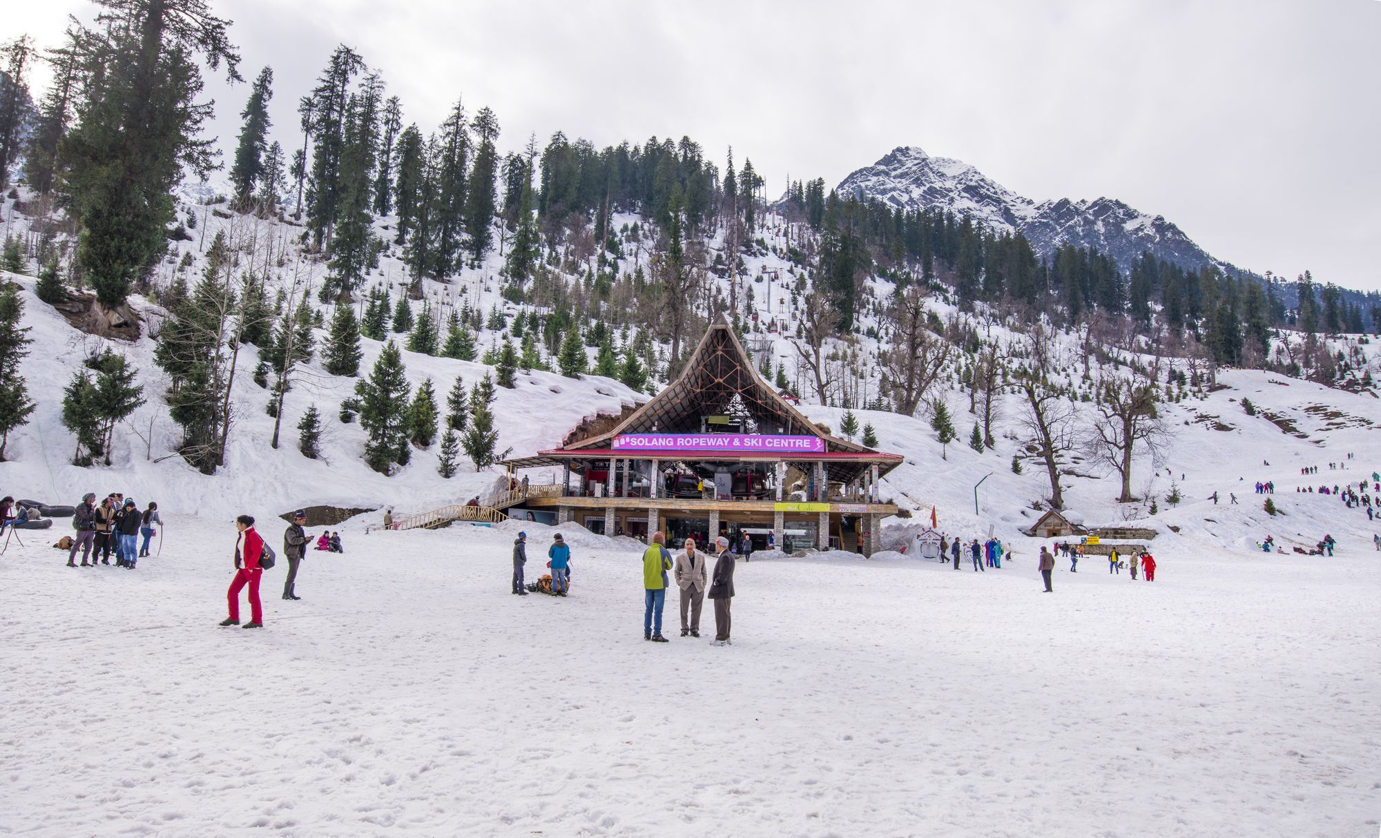 Solang Valley Resort Palchān Exteriör bild
