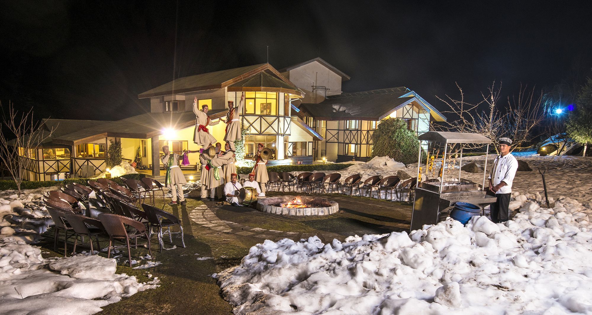 Solang Valley Resort Palchān Exteriör bild