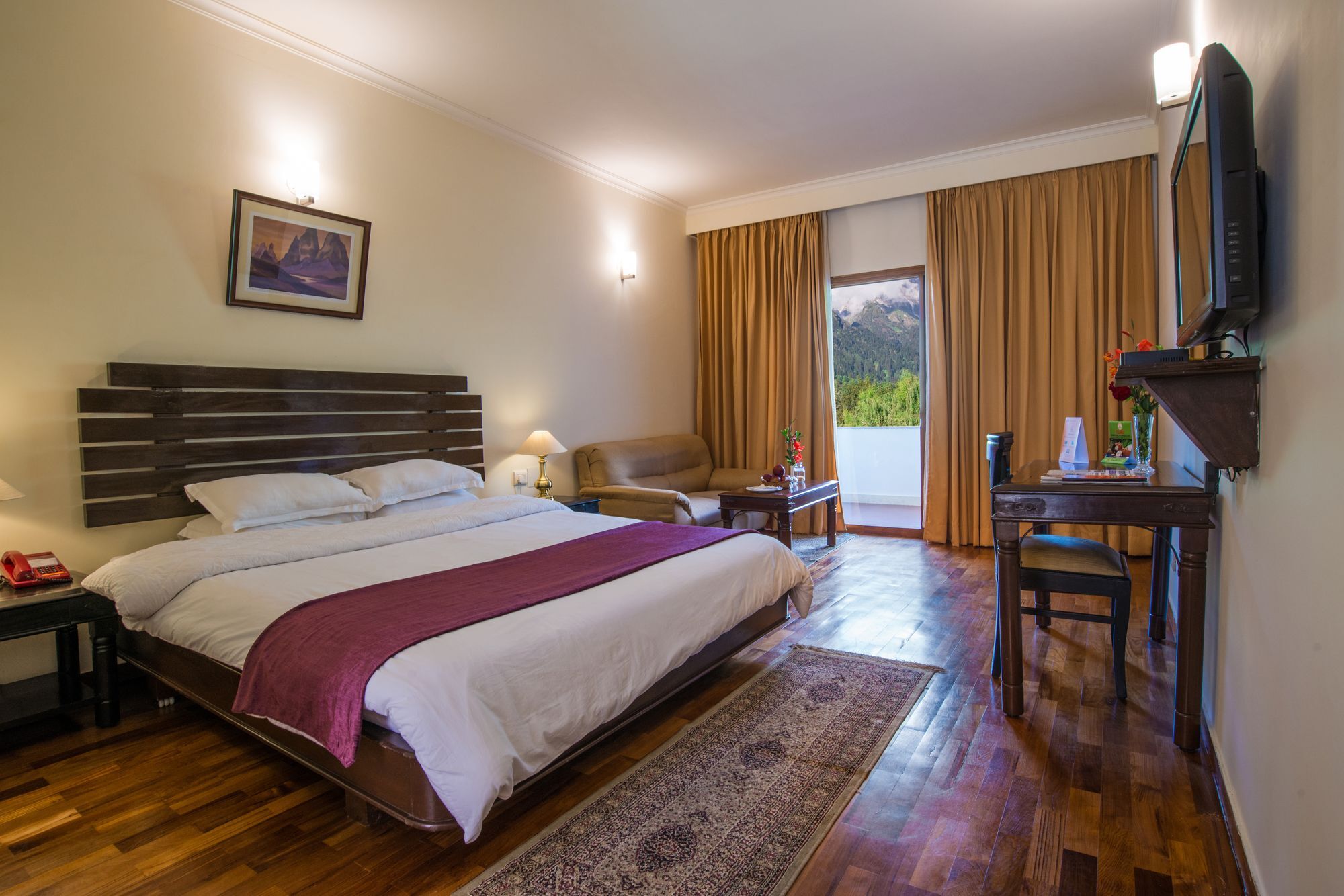 Solang Valley Resort Palchān Exteriör bild