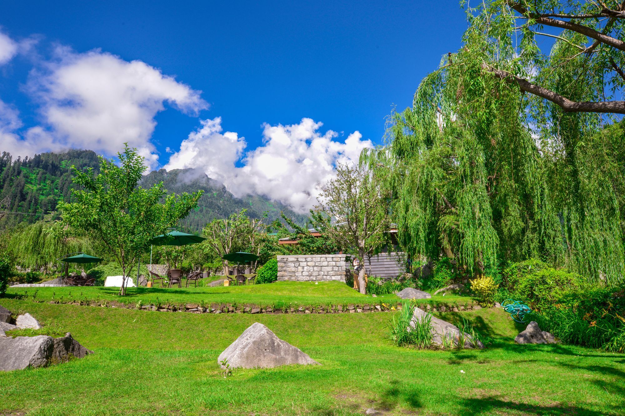 Solang Valley Resort Palchān Exteriör bild